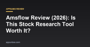 Amsflow Review (2026): Is This Stock Research Tool Worth It?