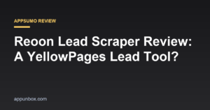 Reoon Lead Scraper Review: A YellowPages Lead Tool?