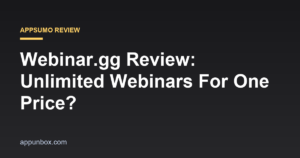 Webinar.gg Review: Unlimited Webinars For One Price?